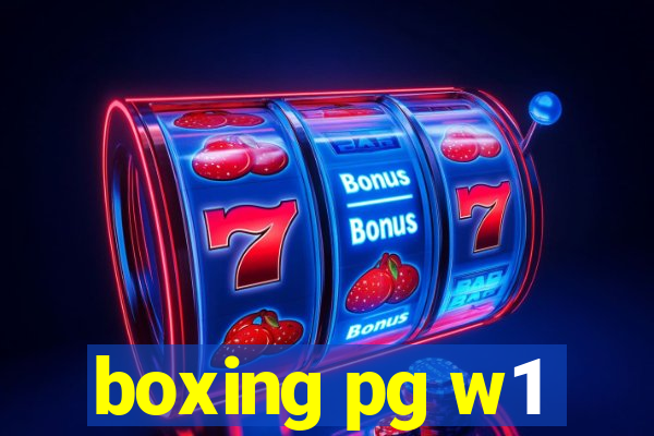 boxing pg w1